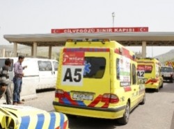 2. Tıbbi Yardım Konvoyu Suriye'ye Ulaştı