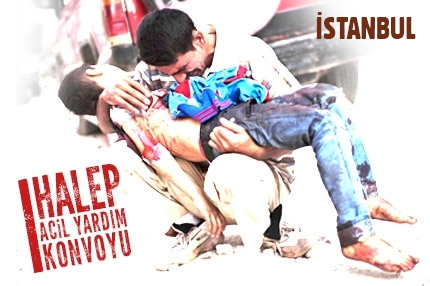 Halep Acil Yardım Konvoyu - İstanbul Basın Açıklaması