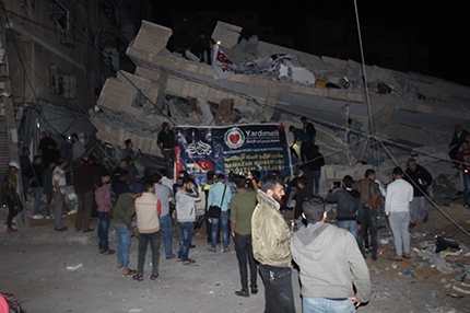 Yardımeli Gazze Ofisi bombalandı