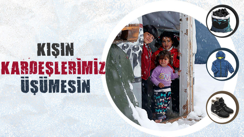 Kışın Kardeşlerimiz Üşümesin